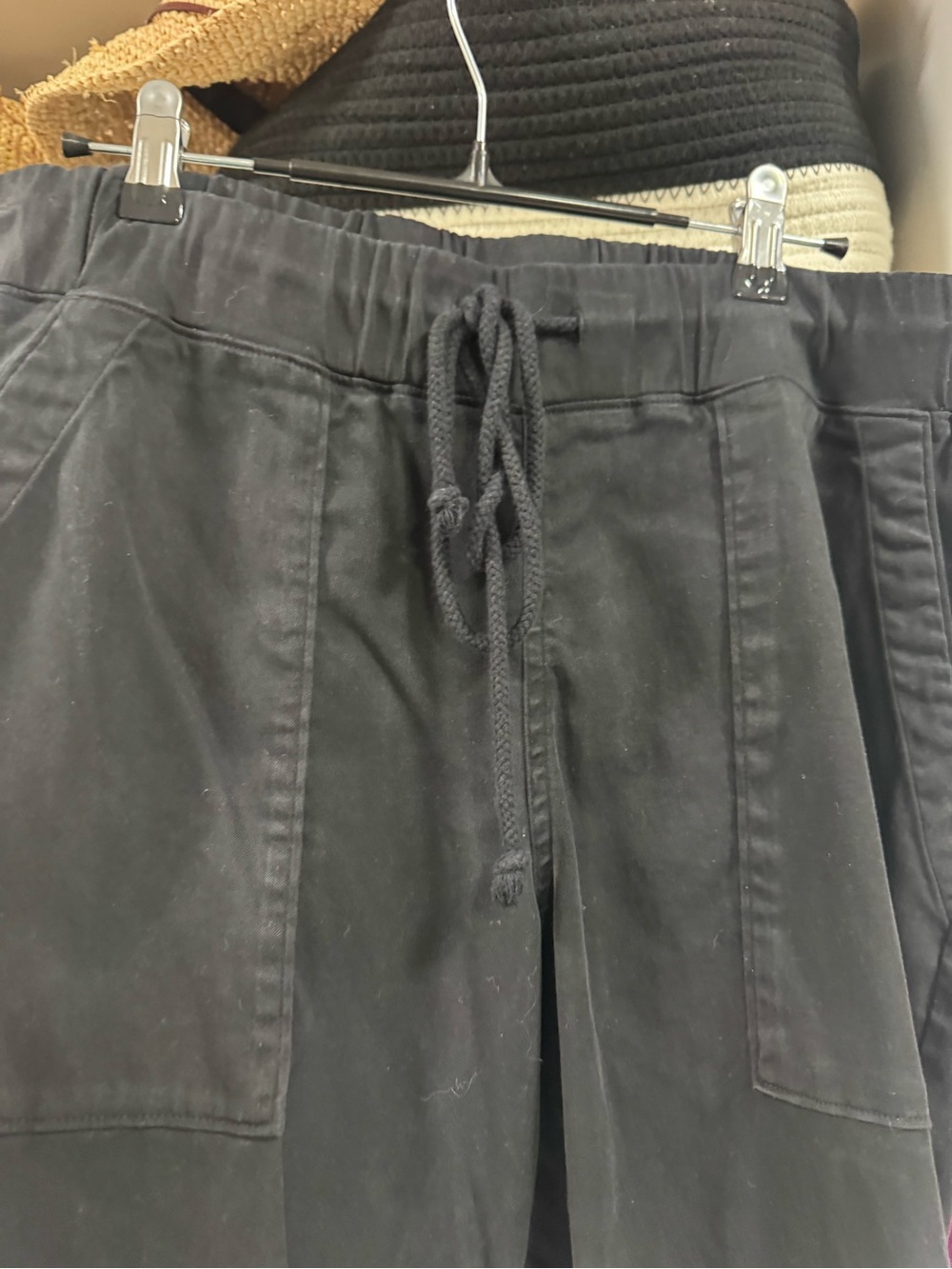 Bella Dahl Black Drawstring Jogger Pants | Soft Tencel Blend | Size M - Picture 5 of 5